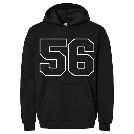 Number Hooded Sweatshirt