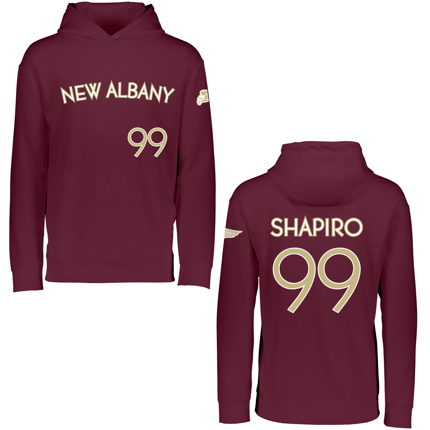 New Albany Retro Number Sweatshirt