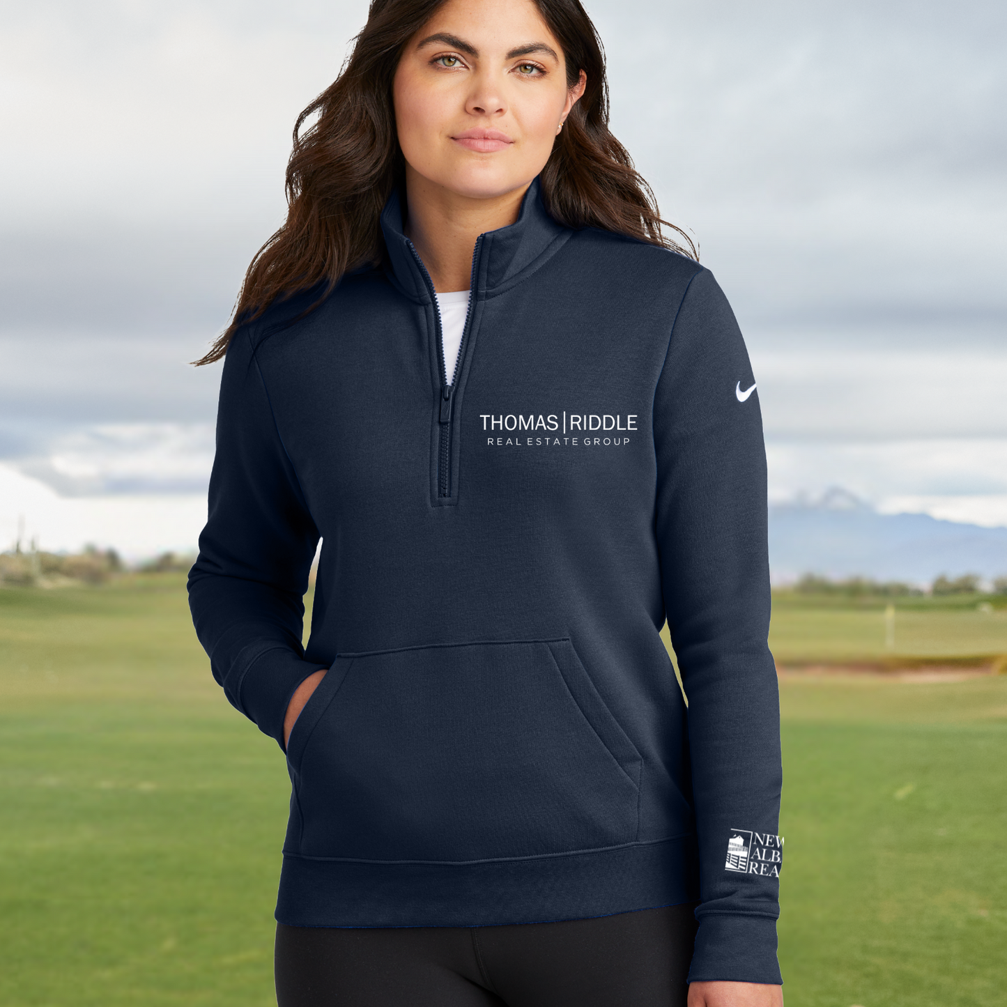 T|R :  Nike Women's Quarter Zip Sweatshirt