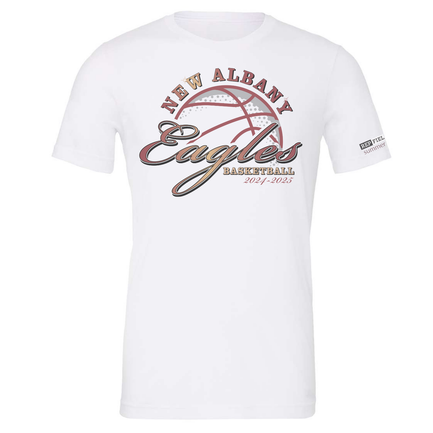 New Albany Girls Travel Basketball Fundraiser T-Shirt