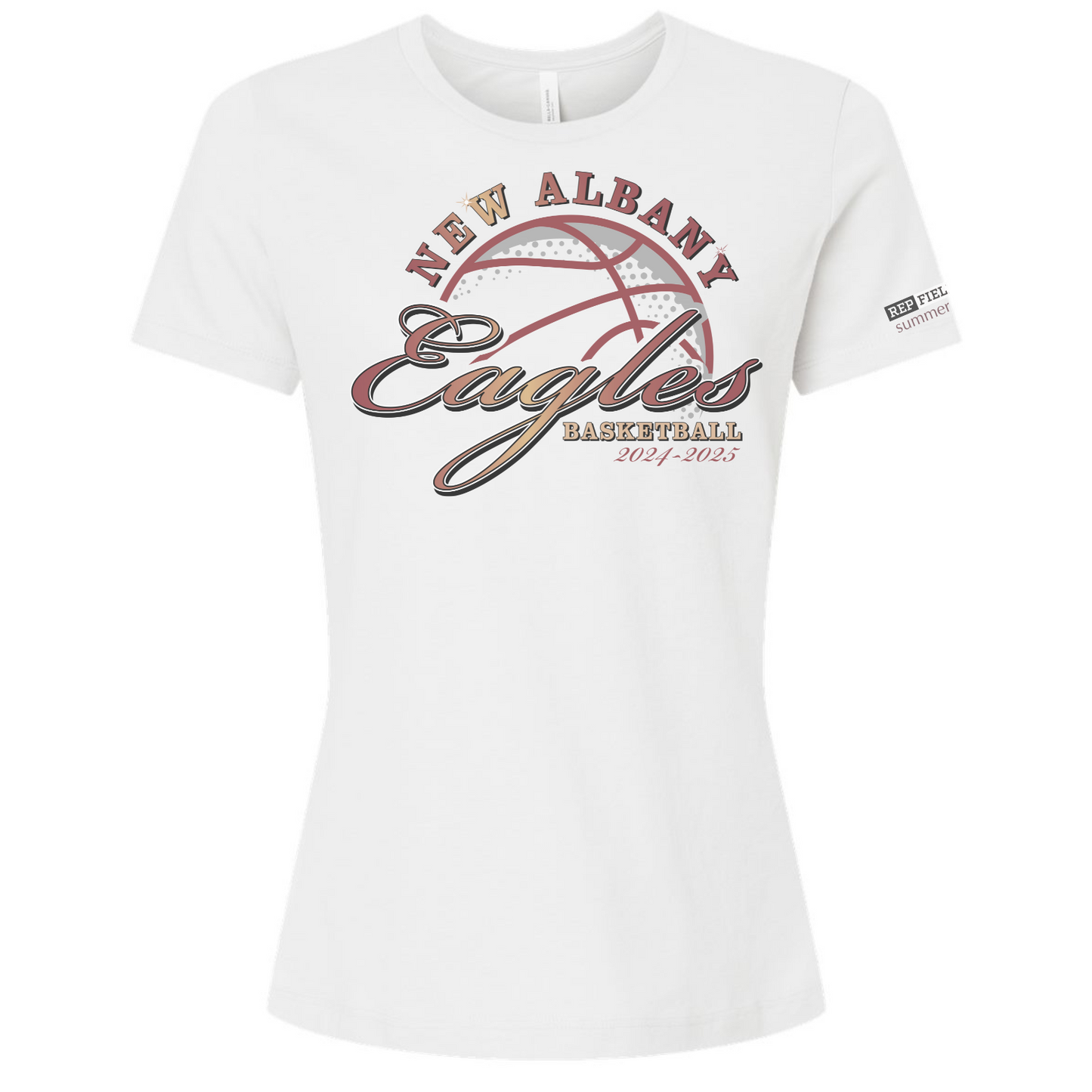 New Albany Girls Travel Basketball Fundraiser T-Shirt