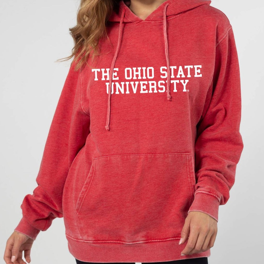 The Ohio State University Burnout Hoodie