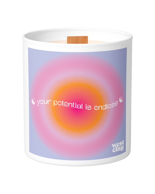 Your Potential is Endless Candle | Lavender • Vanilla Cream