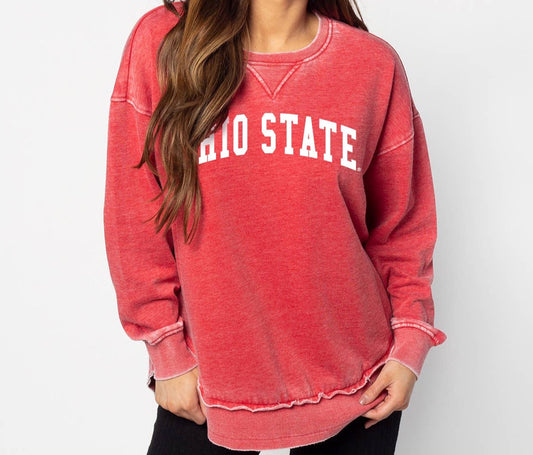 Ohio State Burnout Sweatshirt
